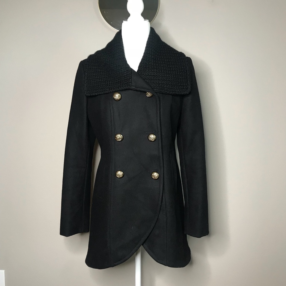 Kenneth Cole Military Style Coat Size M